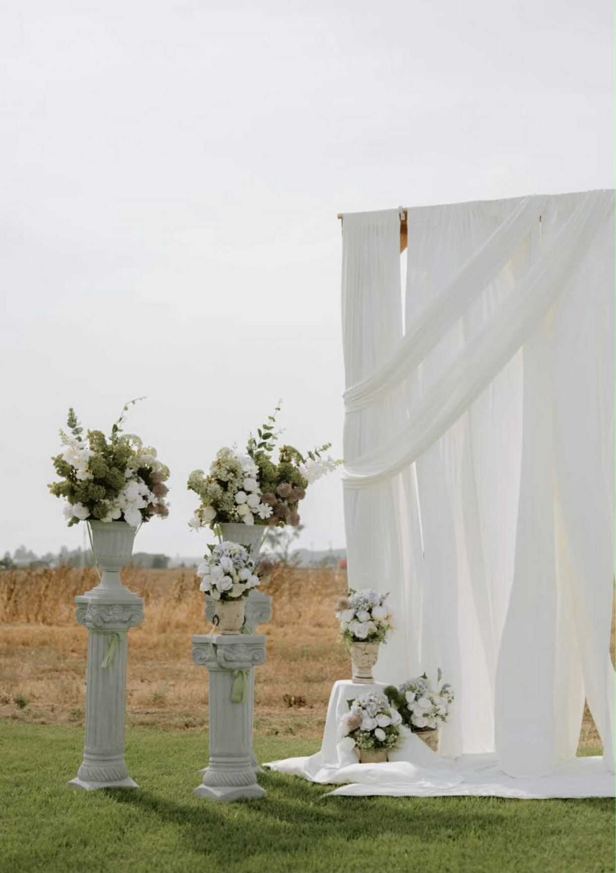 Elegant Curtain Backdrop