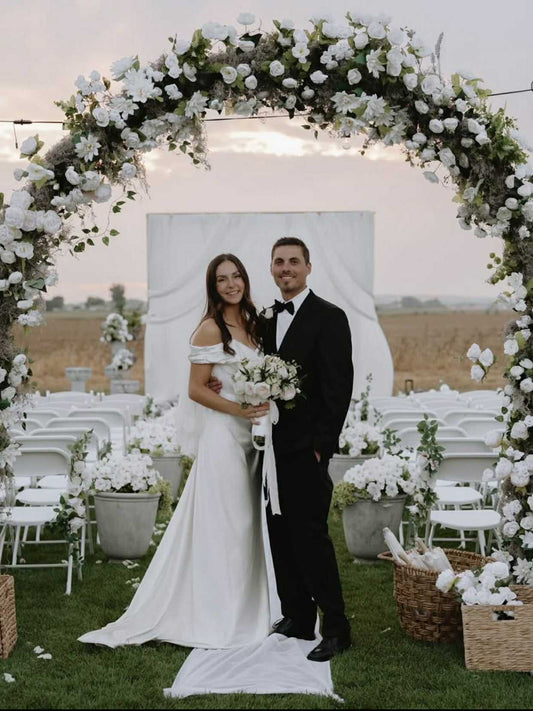 Elegant Curtain Backdrop