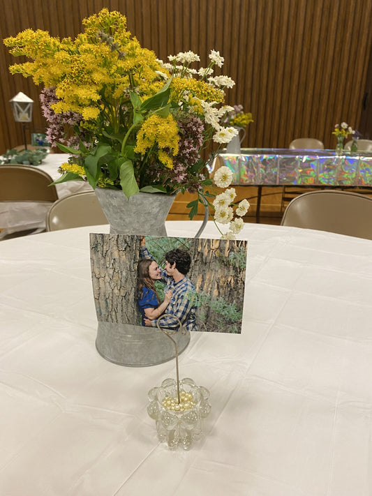 Galvanized Metal Pitcher