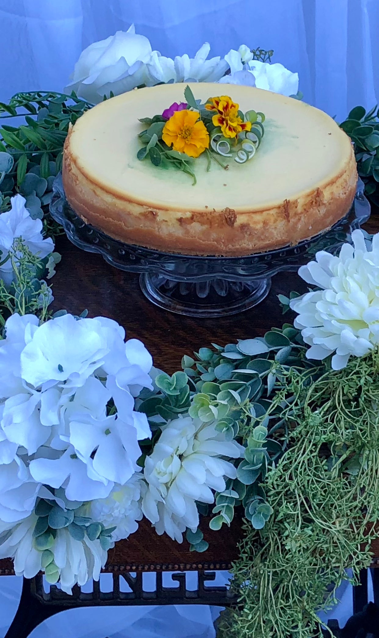 Glass Serving Pedestal Plates