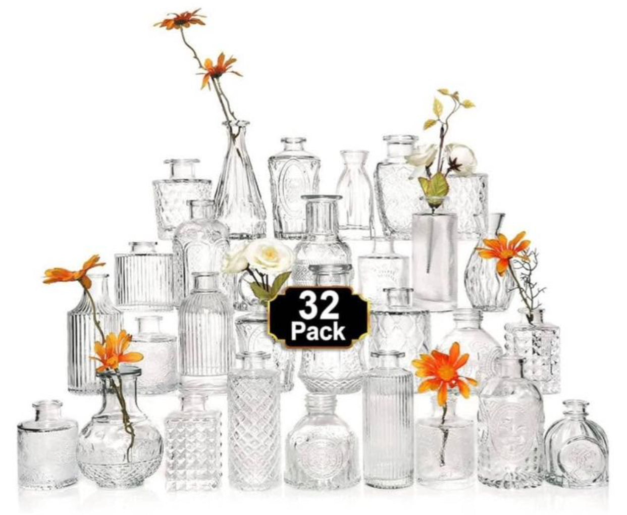 Vintage Mini Bud Vases