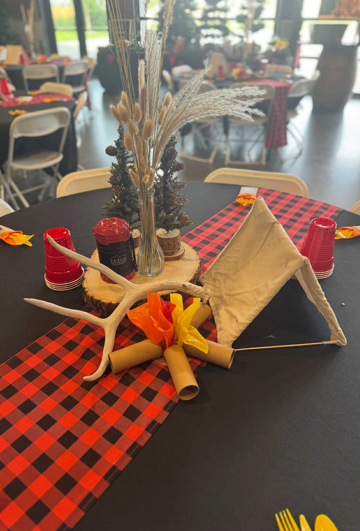 Antler Shed Centerpieces