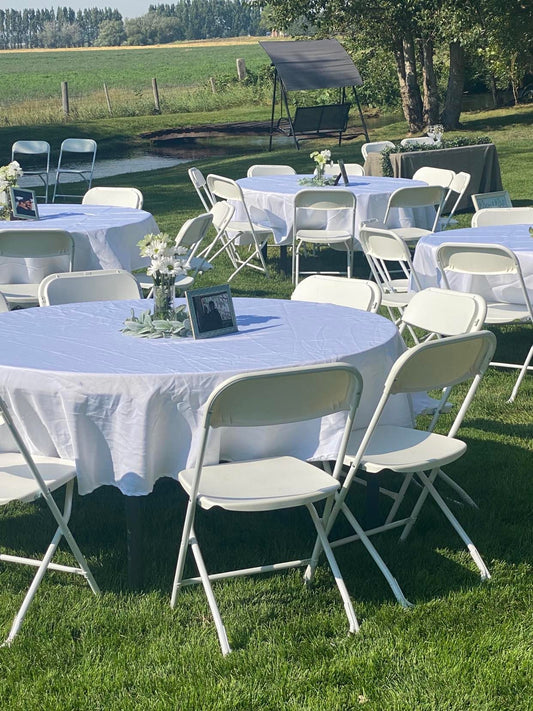 White Wedding Chairs