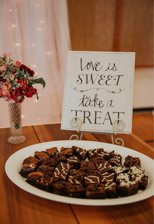 Love is Sweet Take a Treat Sign