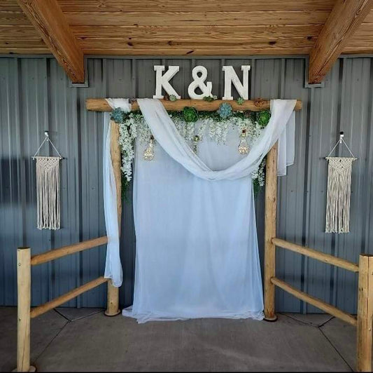 Hitching Post Backdrop