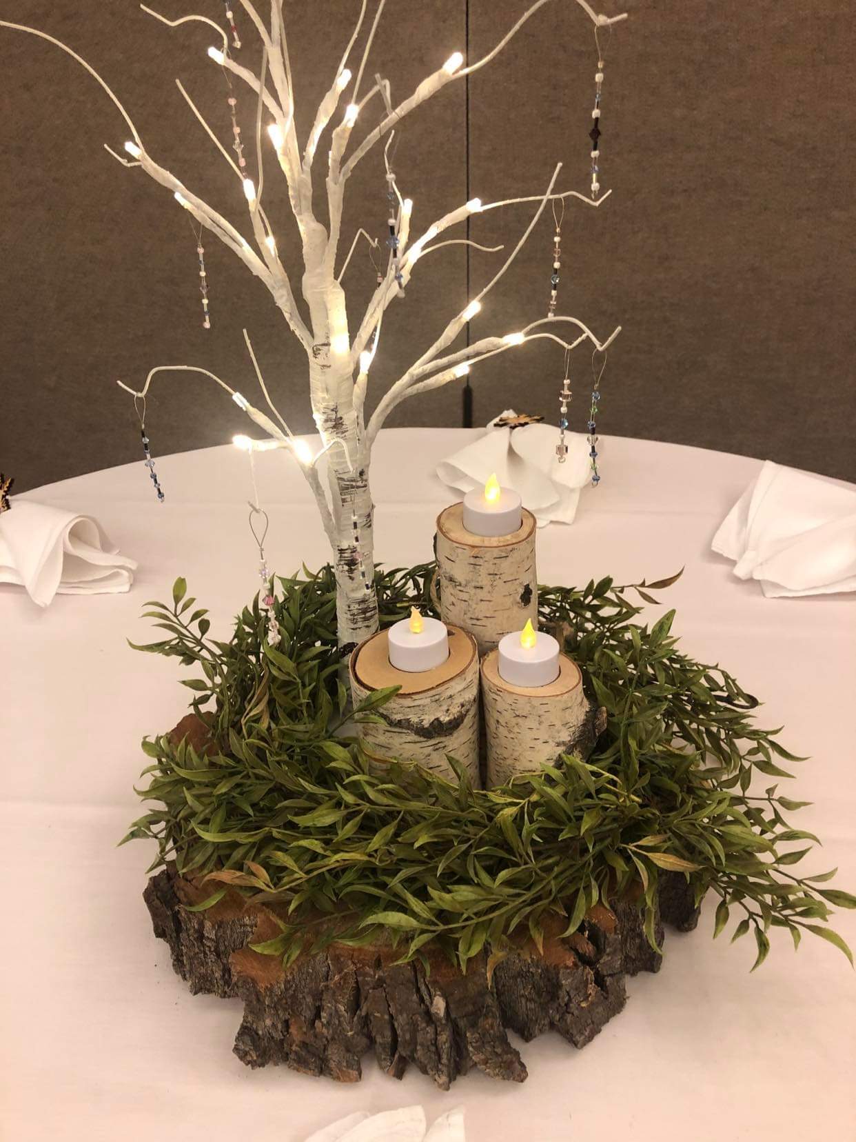 Birch Candle Holders