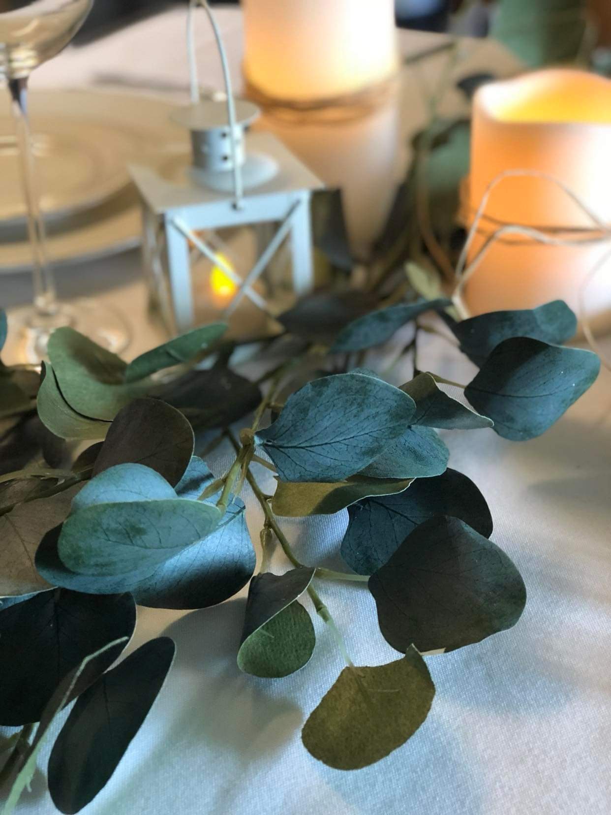 Cream Mini Tealight Lantern