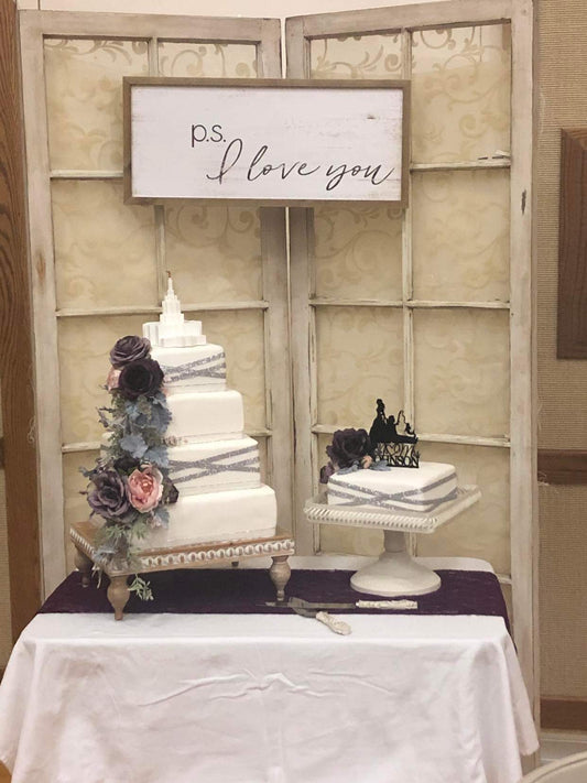 Cream Shabby Window Panel