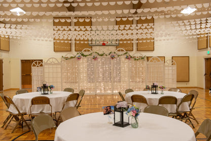 White French Door Backdrop
