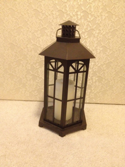 Brown Hexagon Lantern