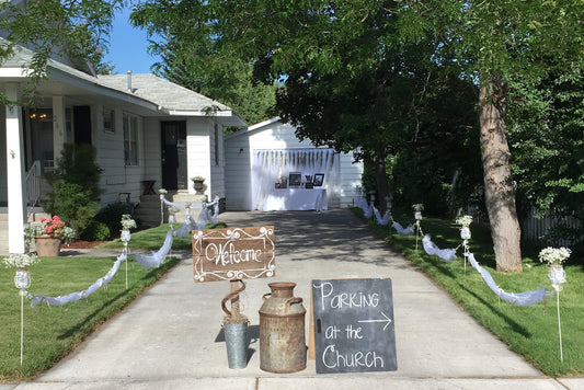 Cream Lawn Ornaments