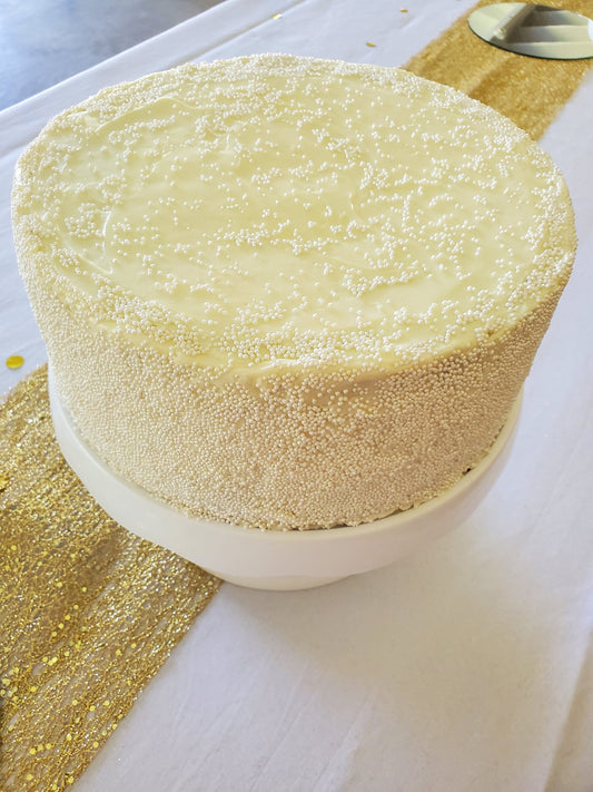 Gold Glitter Table Runner