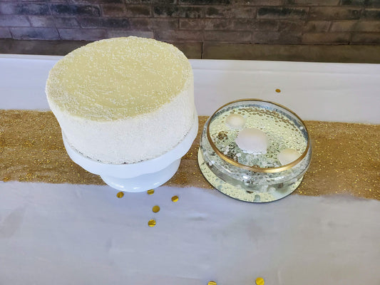 Gold Glitter Table Runner