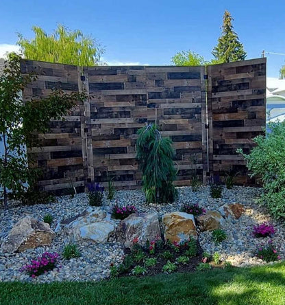 Faux Wood Slat Backdrop