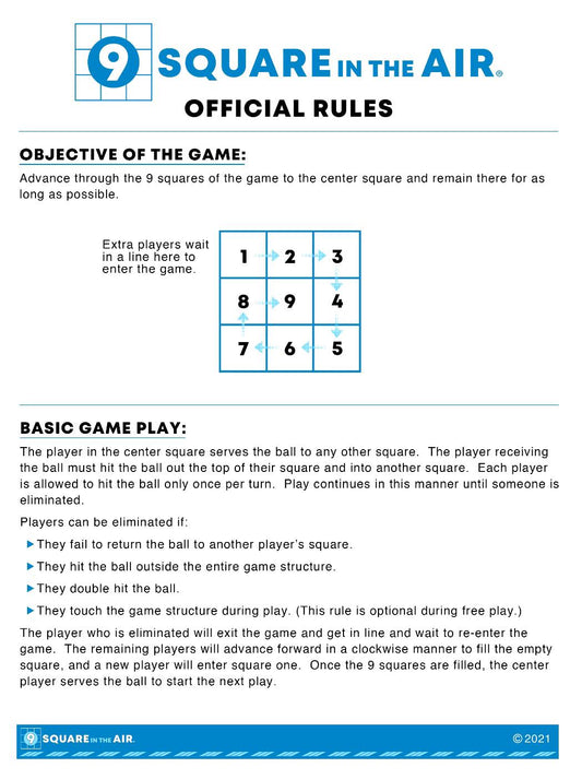 9-Square in the Air Game