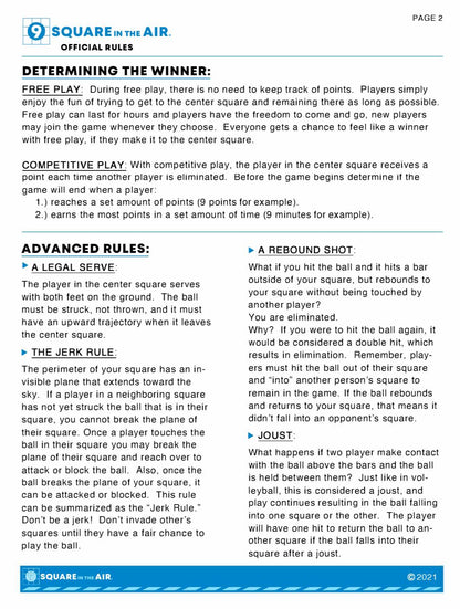 9-Square in the Air Game