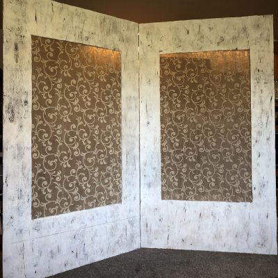 Shabby Burlap Backdrop