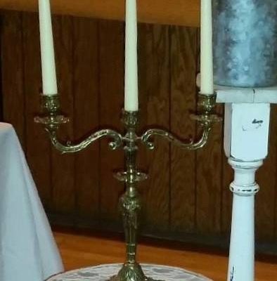 Brass Candelabra