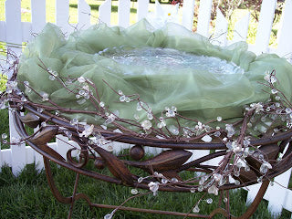 Clear Beaded Garland