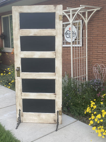 Double-sided Chalkboard Door