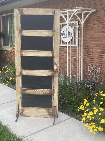 Double-sided Chalkboard Door