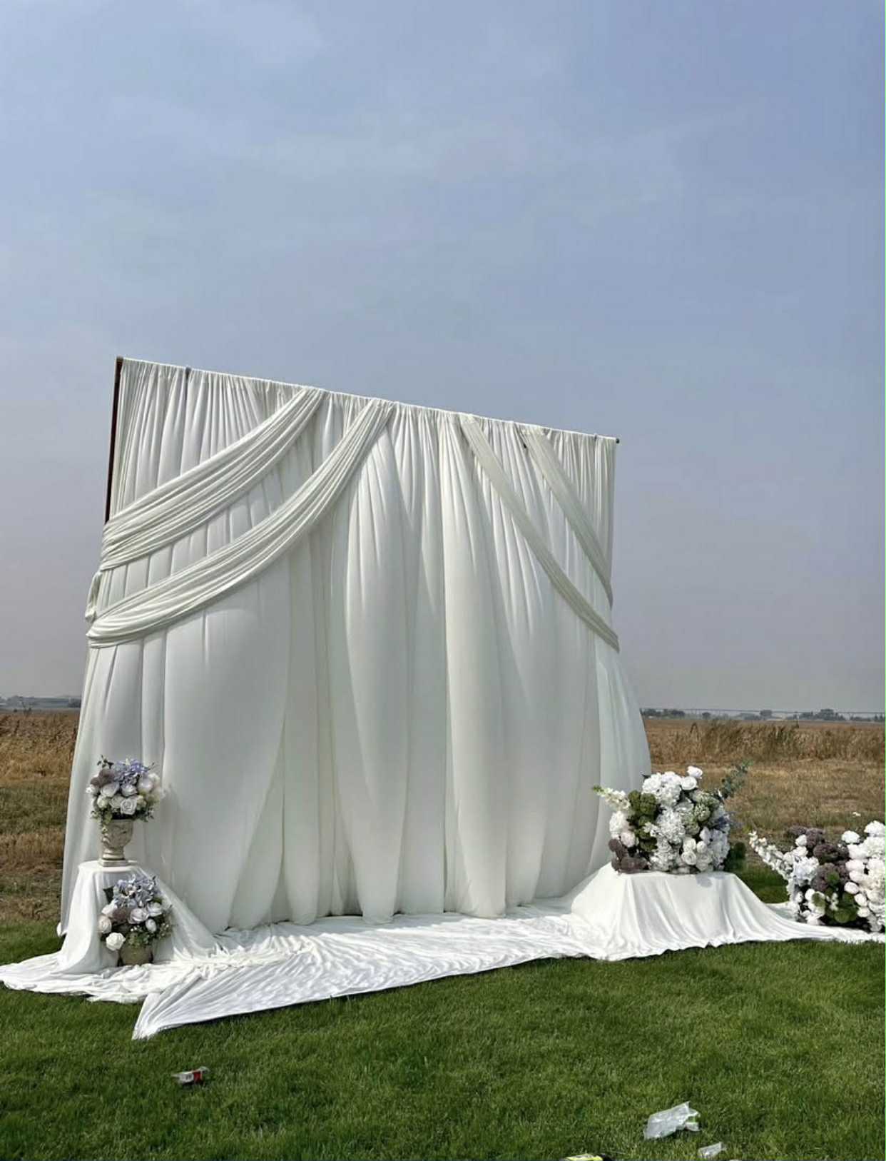 Elegant Curtain Backdrop