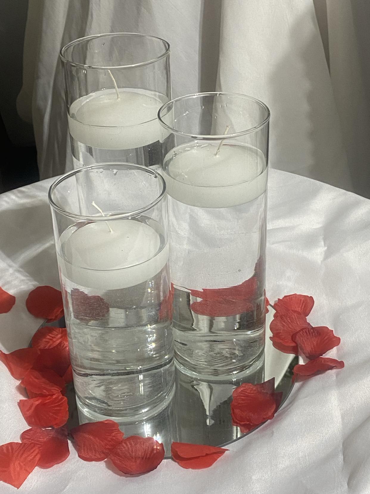 Clear Glass Cylinder Vase