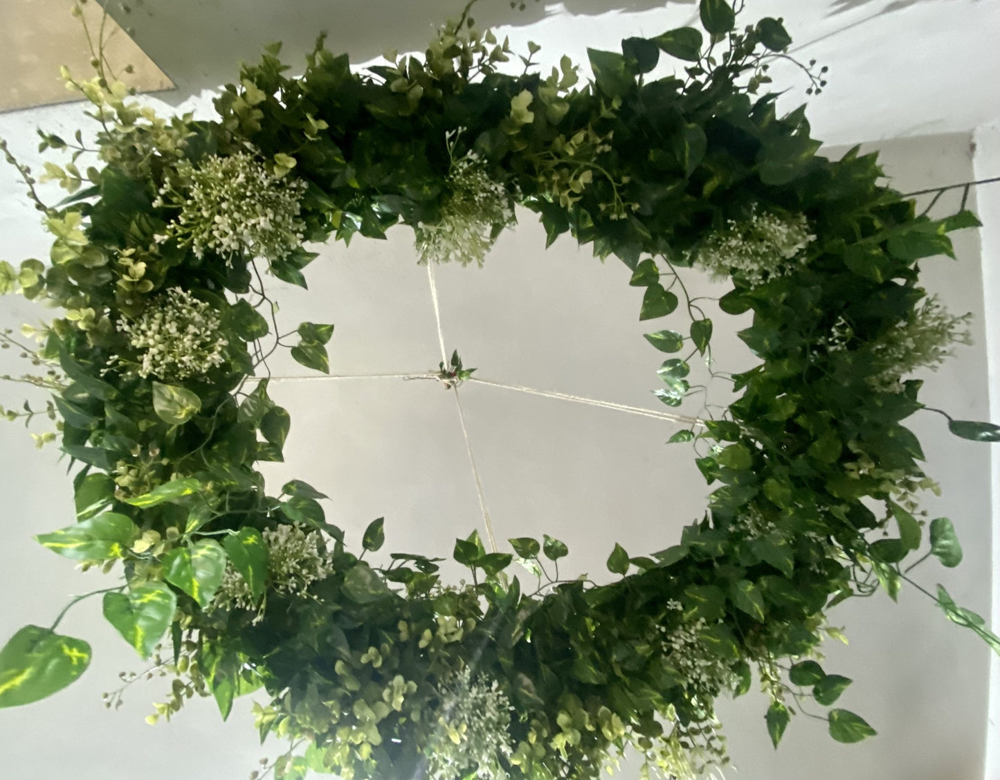 Ceiling Greenery Ring