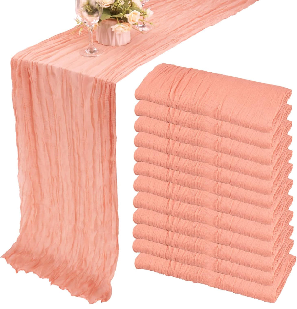 Cheesecloth Table Runner