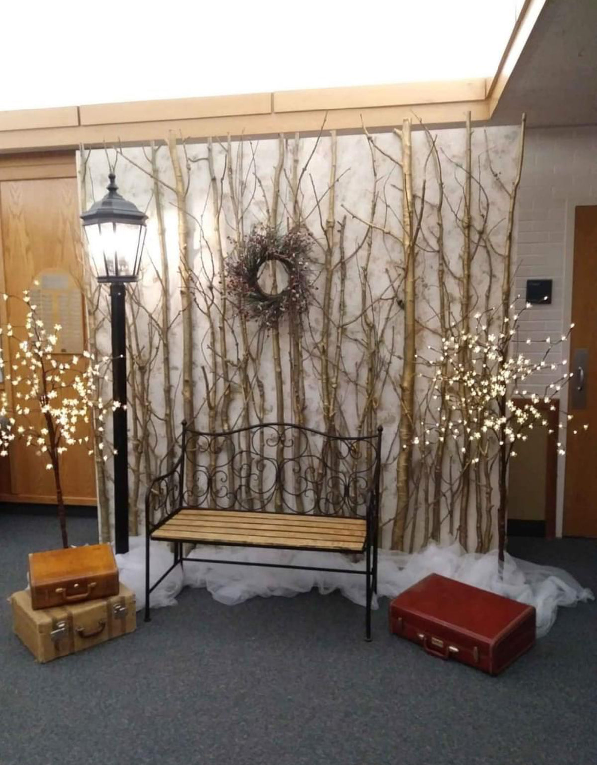 Trees Service Backdrop Tree Backdrop Panels – Rigby Wedding Rentals