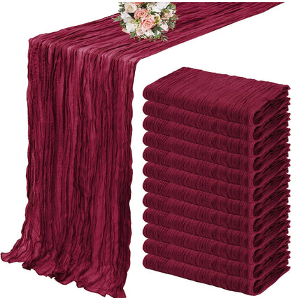 Cheesecloth Table Runner