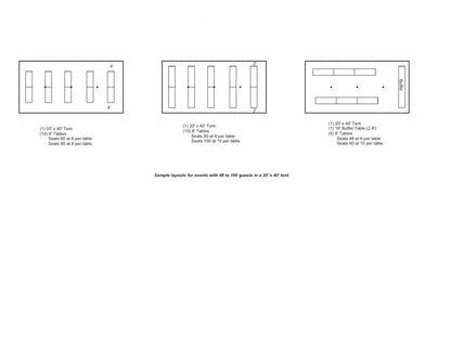 20x40 Event Frame Tent