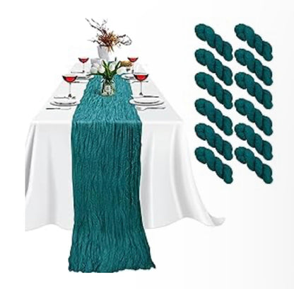 Cheesecloth Table Runner