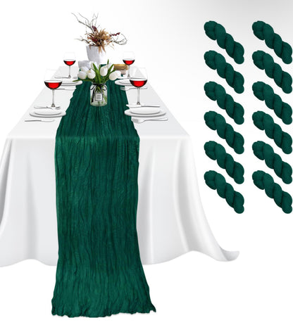 Cheesecloth Table Runner