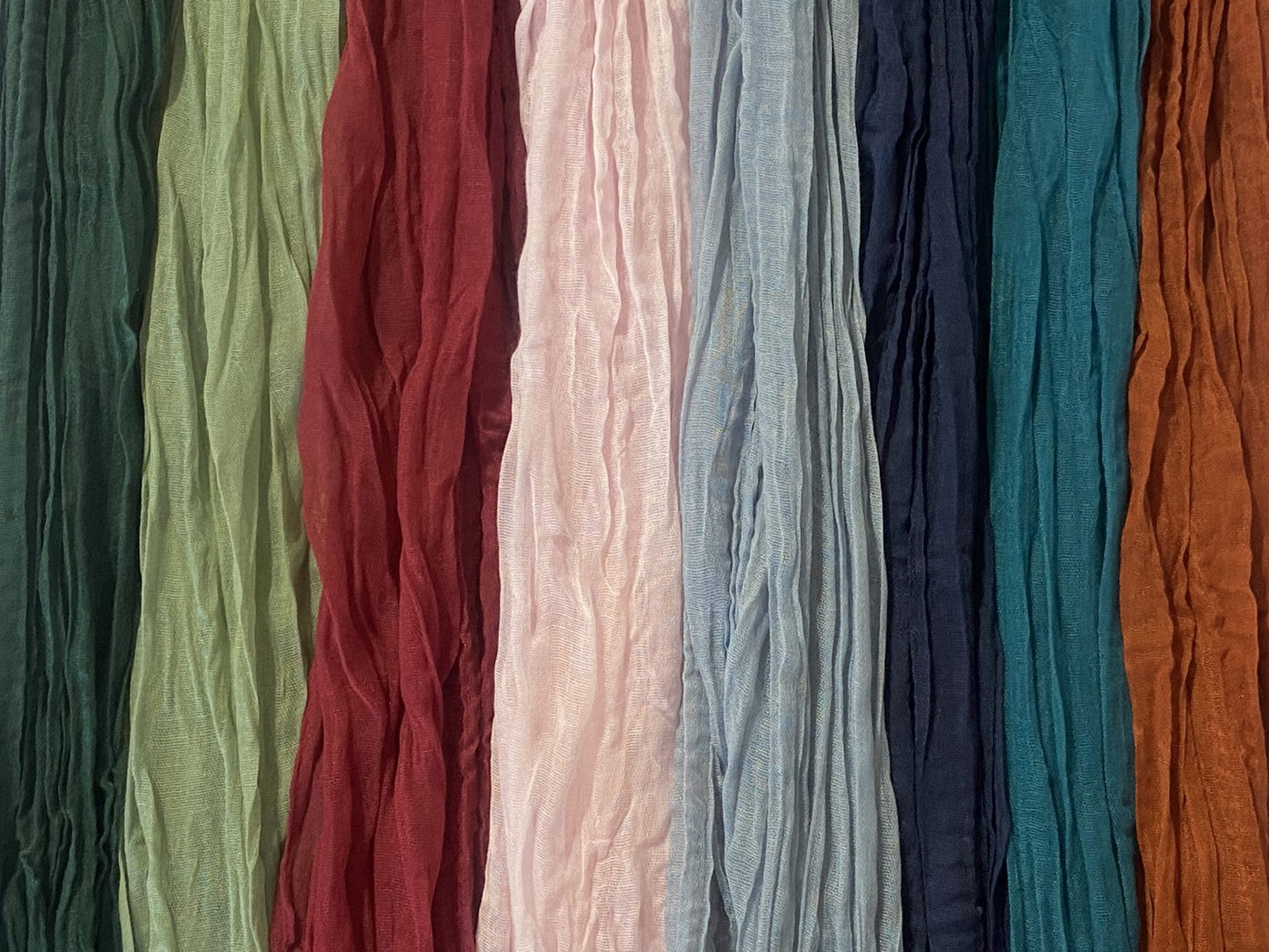 Cheesecloth Table Runner