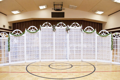 White French Door Backdrop