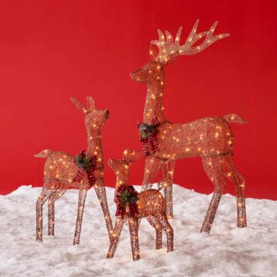 Light-up Deer Set
