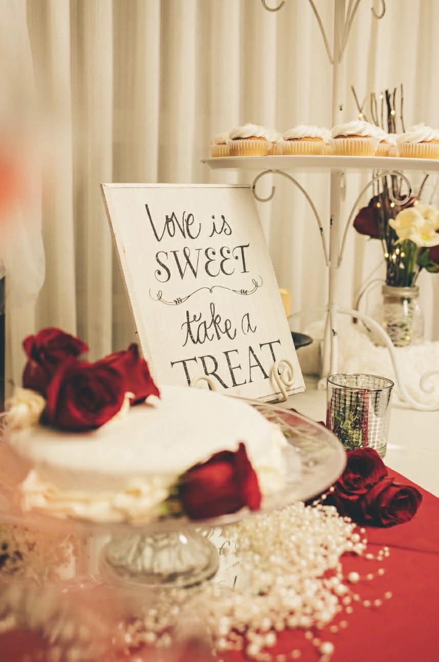 Love is Sweet Take a Treat Sign