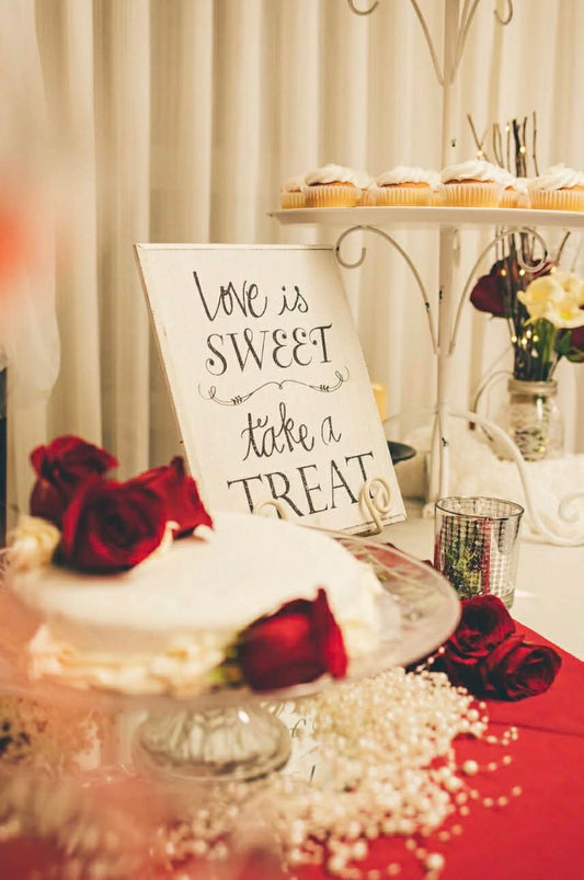 Love is Sweet Take a Treat Sign
