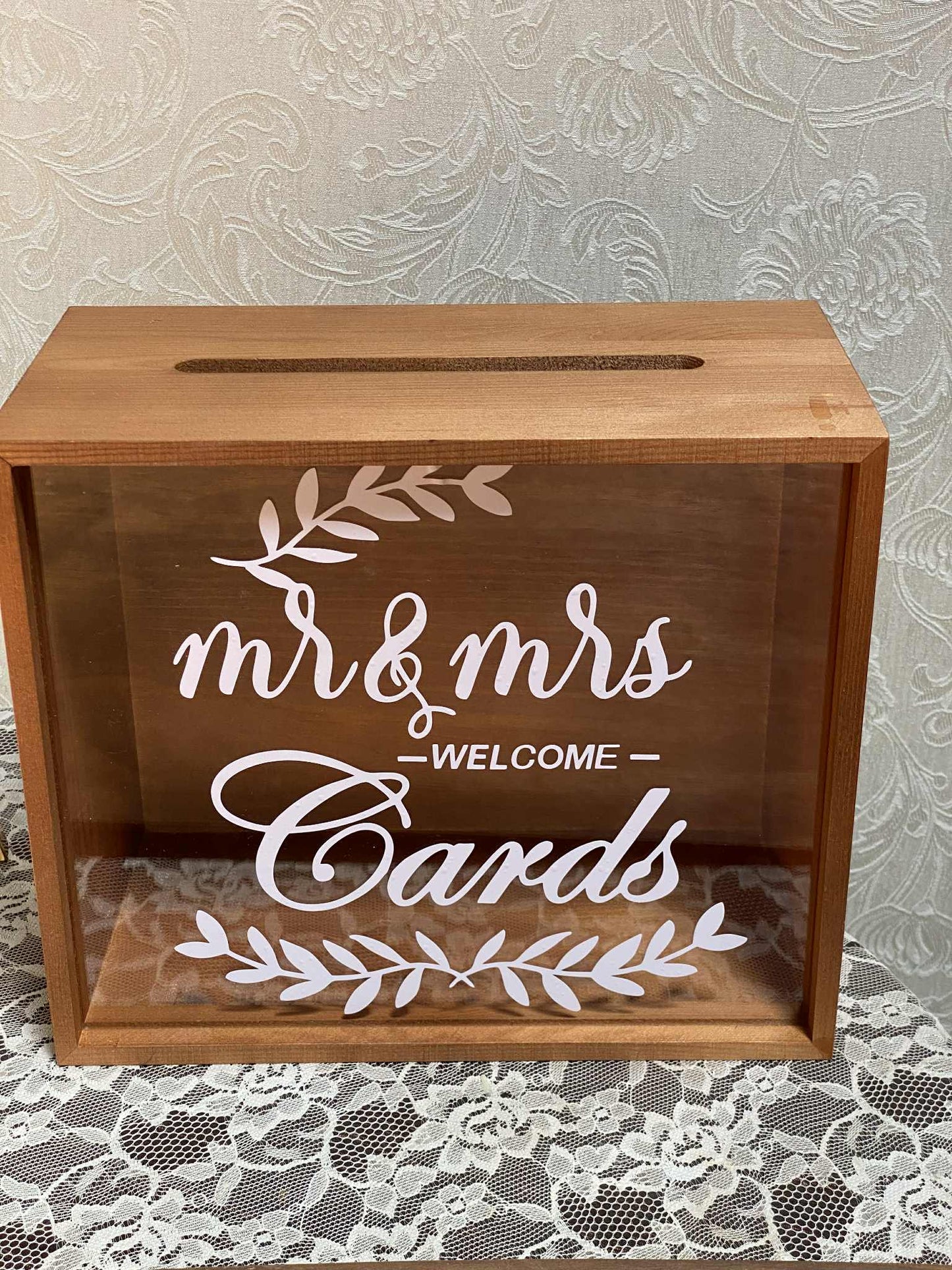 Mr. and Mrs. Card Box