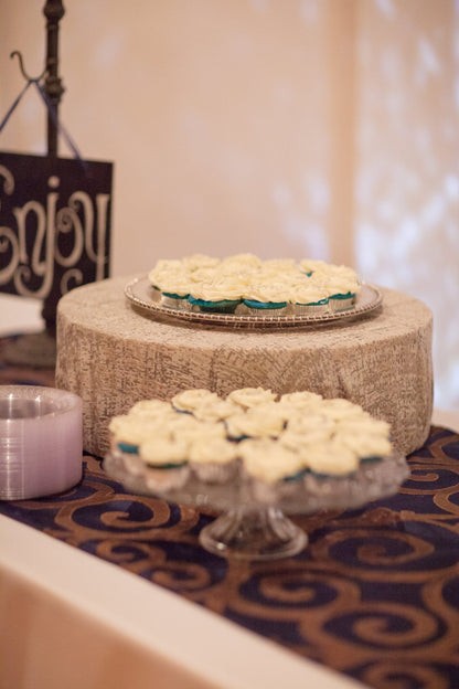 Glass Serving Pedestal Plates