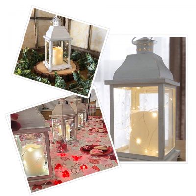 White Fairy Light Lantern