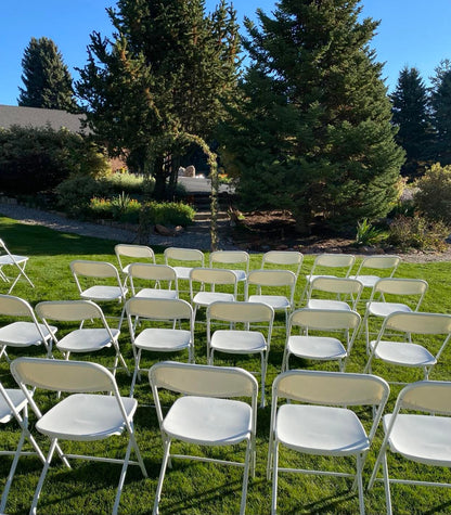 White Wedding Chairs