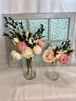 Clear Glass Cylinder Vase