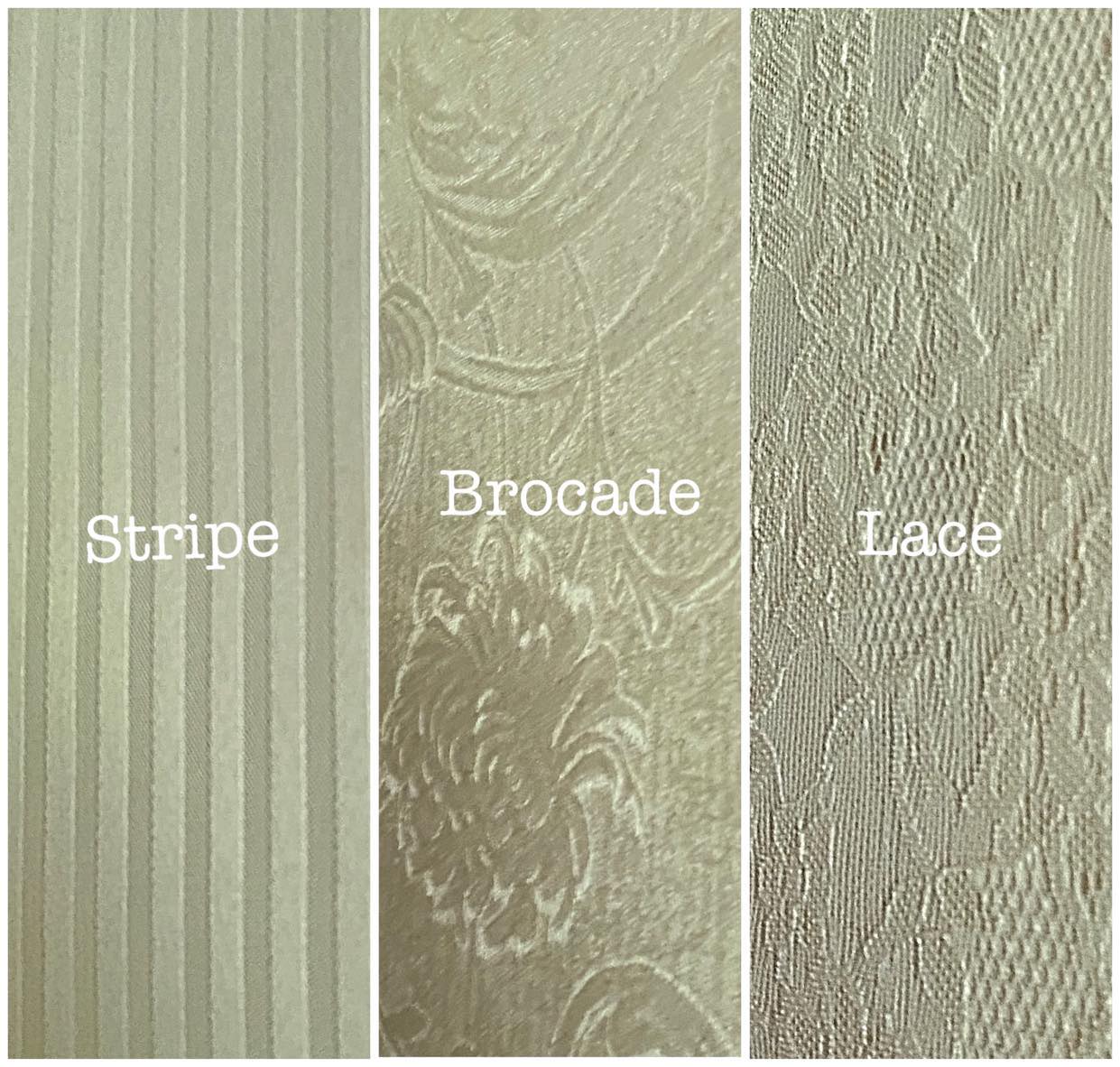 Cream Panels with Bases