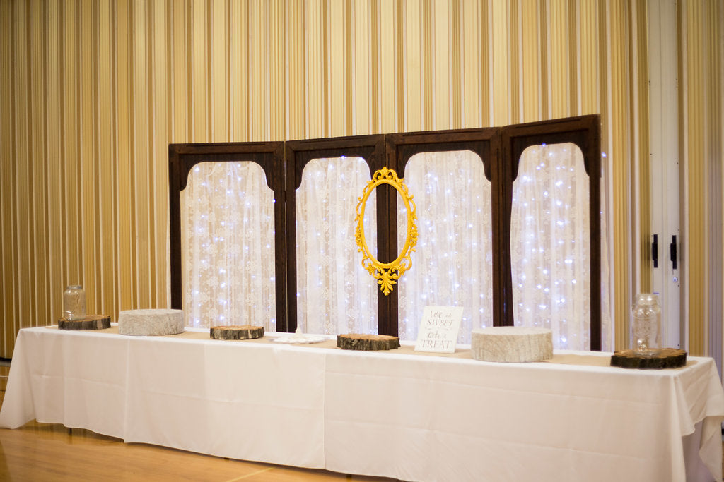 Wood and Lace Backdrop