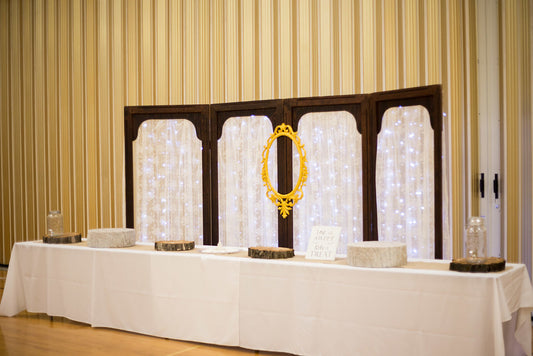 Wood and Lace Backdrop