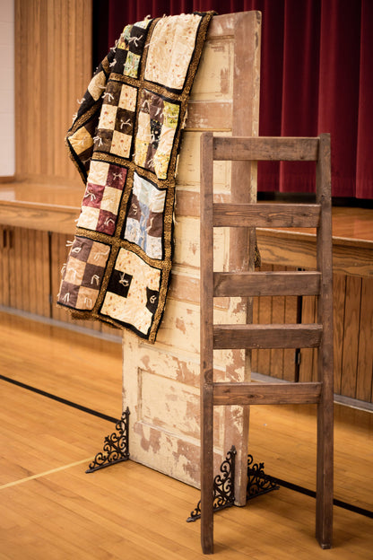 Quilt Ladder Display