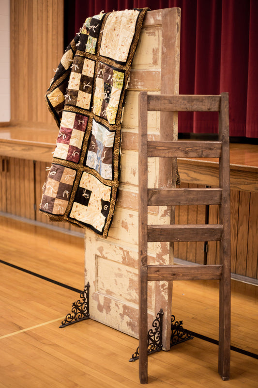 Quilt Ladder Display