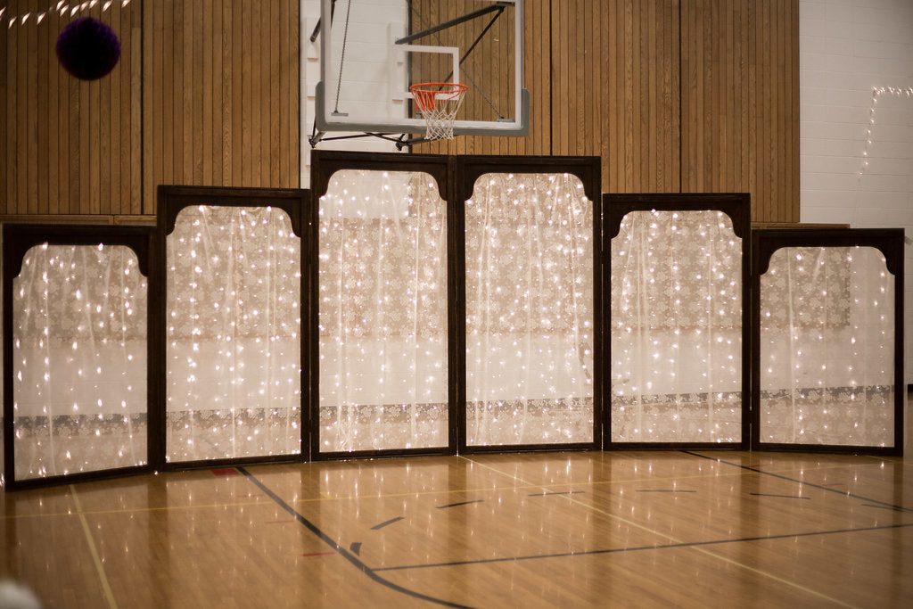 Warm LED Curtain Lights